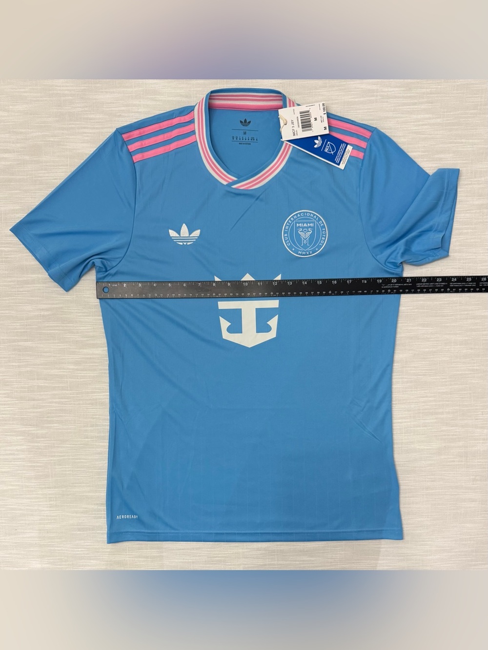 Adidas MLS INTER MIAMI CF 2025/2026 Third Soccer Jersey  KA7502 Men's M Original - Picture 10 of 11